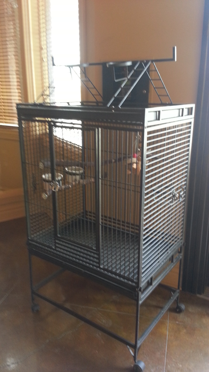 Picture of Parrot Cockatoo Macaw Large Bird Cage with Play Top - Allsold.ca - Buy ...